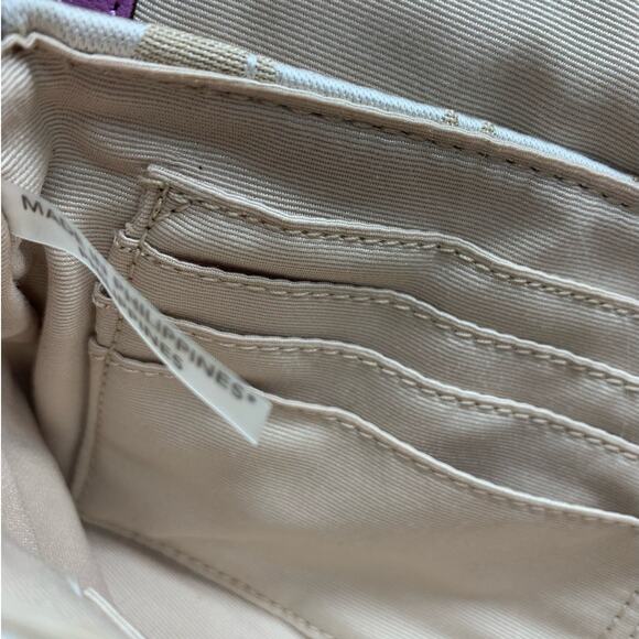 Coach Purple Khaki mini signature canvas purse / wristlet - Picture 10 of 12